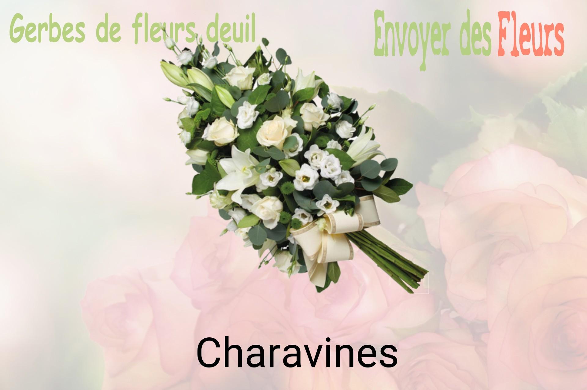 Gerbe de fleurs de deuil livrée à Charavines