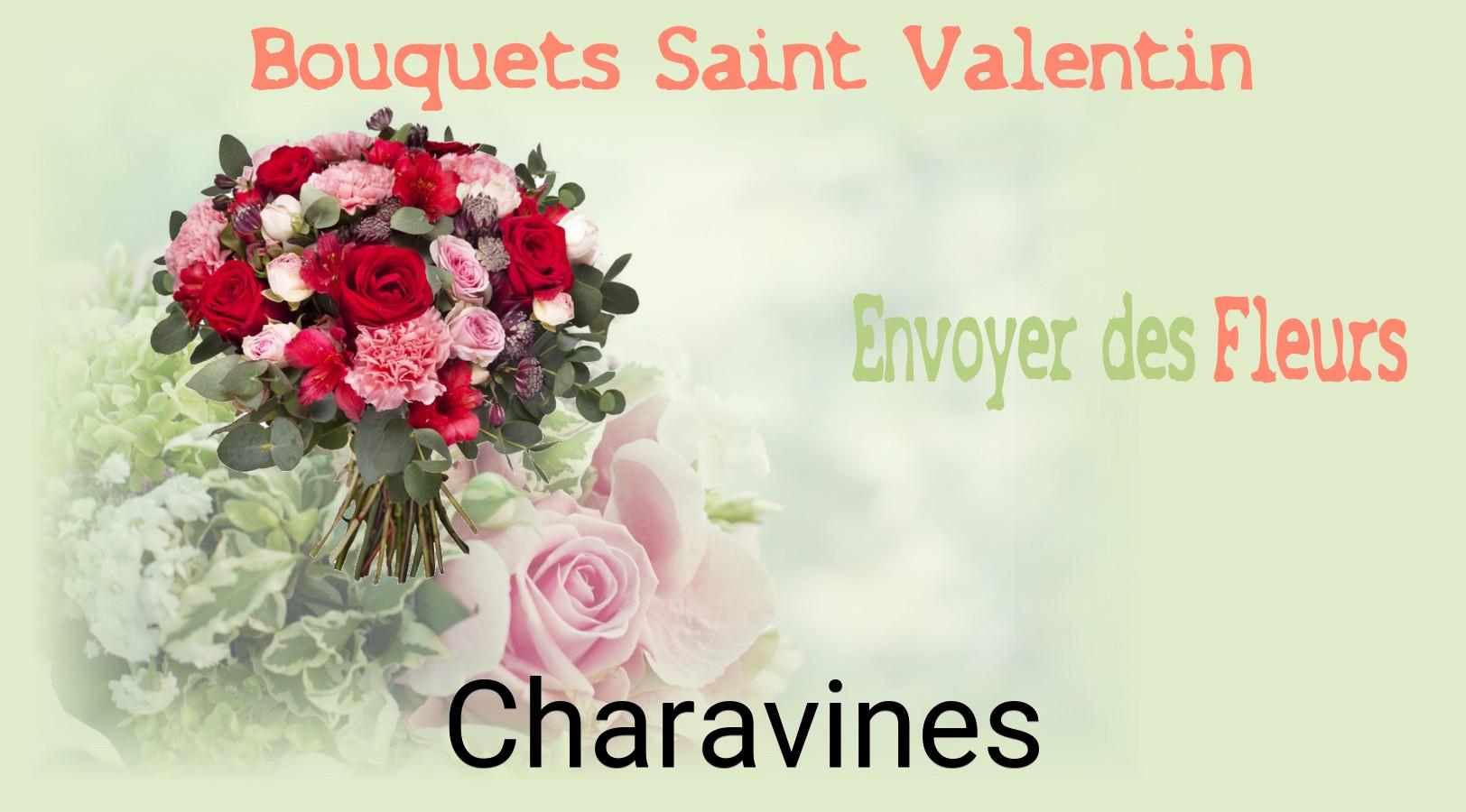 Roses de Saint-Valentin livrées à Charavines