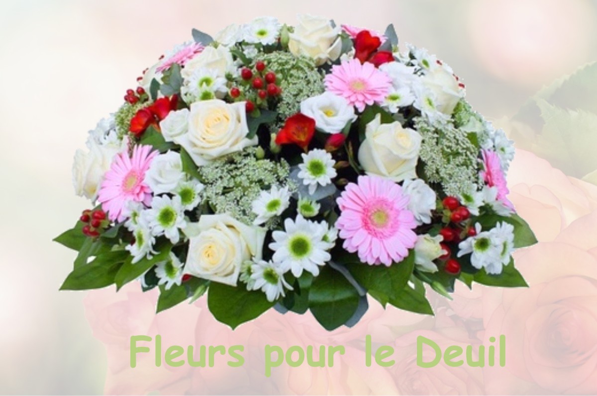 fleurs deuil CHARAVINES